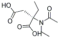 乙酰天冬氨酸二乙酯 结构式