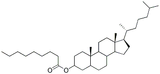 二氢胆甾醇壬酸酯 结构式