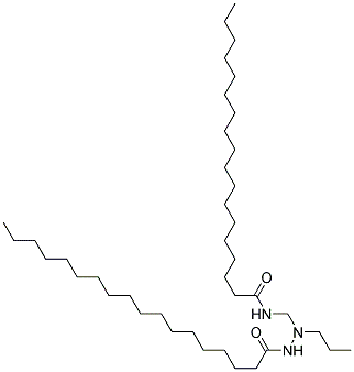 二硬脂酰胺丙基甲胺 结构式