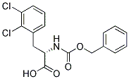 CBZ-2,3-DICHLORO-L-PHENYLALANINE 结构式