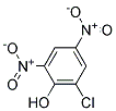 6-Chloro-2,4-Dinitrophenol 结构式