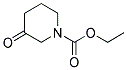 N-(Ethoxy carboNyl)-3-piperidoNe 结构式