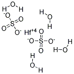 硫酸铪(IV)四水合物 结构式