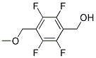 4-甲氧甲基-2,3,5,6-四氟苯甲醇 结构式