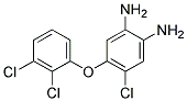 4-Chloro-5-(2,3-dichlorophenoxy)-o-Phenylenediamine 结构式