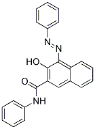 3-Hydroxy-4-phenylazo-naphthalene-2-carboxylicacidphenylamide 结构式