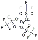 DYSPROSIUM (III) TRIFLUOROMETHANESULFONATE 98% 结构式