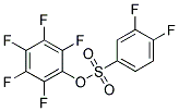 PENTAFLUOROPHENYL 3,4-DIFLUORO-BENZENESULFONATE 97% 结构式