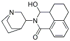 2-(S)-1-AZA-BICYCLO[2.2.2]OCT-3-YL-3-HYDROXY-2,3,3A,4,5,6-HEXAHYDRO-BENZO[DE]ISOQUINOLIN-1-ONE 结构式