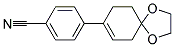 4-(1,4-DIOXA-SPIRO[4.5]DEC-7-EN-8-YL)-BENZONITRILE 结构式