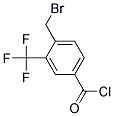 4-BROMOMETHYL-3-TRIFLUOROMETHYL-BENZOYL CHLORIDE 结构式