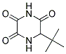 6-TERT-BUTYL-PIPERAZINE-2,3,5-TRIONE 结构式