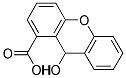 9-Hydroxy-9H-xanthene-1-carboxylic acid 结构式