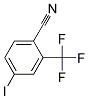 2-三氟甲基-4-碘苯腈 结构式