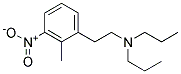 N,N-二丙基-(2-甲基-3-硝基)苯基乙胺 结构式