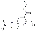 3-Nitrobenzylidene Ethyl Methoxy Acetoacetate 结构式