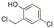 5-Chloro-2-Hydroxybenzyl Chloride 结构式