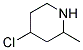 4-Chloro-2-Methylpiperidine 结构式