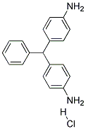 4,4'-Diaminotriphenylmethane Hydrochloride 结构式