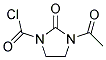 3-Acetyl-2-Imidaxolidone-1-Carbonyl Chloride 结构式
