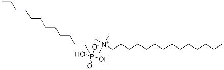 双十四烷基二甲基磷酸氢铵 结构式