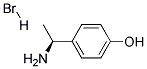 (S)-1-(4-Hydroxyphenyl)-1-AminoethaneHbr 结构式