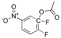 3-Acetoxy-3,4-Difluoronitrobenzene 结构式