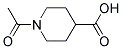 N-Acetyl Piperdine-4-Carboxylic Acid 结构式