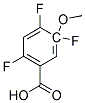 5-Methoxy,2,4,5-Trifluorobenzoic Acid 结构式