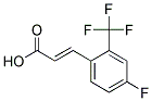 4-氟-2-(三氟甲基)肉桂酸, 97+% 结构式