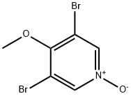 3,5-二溴-4-甲氧基吡啶 结构式