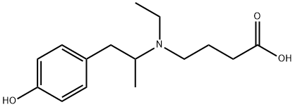 美贝维林去甲基苯甲酸 结构式