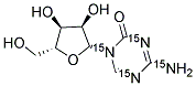 5-AZACYTIDINE-15N4 结构式