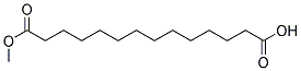 TETRADECANEDIOIC ACID METHYL ESTER 结构式