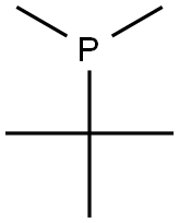 T-BUTYLDIMETHYLPHOSPHINE 结构式