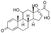 PREDNISOLONE 1,4,16-TRIENE 结构式