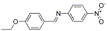 P-ETHOXYBENZYLIDENE P-NITROANILINE 结构式