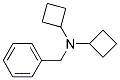 N,N-二环丁基苄胺 结构式