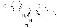 L-TYROSINE BUTYL ESTER HYDROCHLORIDE 结构式