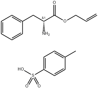 D-PHENYLALANINE ALLYL ESTER TOSYLATE 结构式