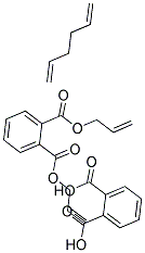 DIALLYL PHTHALATE, (PHTHALIC ACID DIALLYL ESTER) 结构式