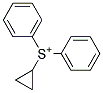 CYCLOPROPYLDIPHENYLSULPHONIUM 结构式