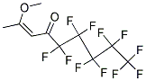 5,5,6,6,7,7,8,8,9,9,9-UNDECAFLUORO-2-METHOXYNON-2-ENE-4-ONE 结构式