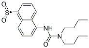 5-(3,3-DIBUTYL-UREIDO)-NAPHTHALENE-1-SULFONYL 结构式