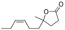 4-METHYL-CIS-7-DECENOIC ACID GAMMA-LACTONE 结构式