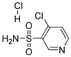 4-CHLOROPYRIDINE-3-SULFONAMIDE HCL 结构式