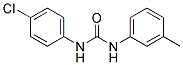 4-[3-(4-CHLORO-PHENYL)-UREIDO]-2-METHYL-BENZENE 结构式