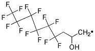 3-PERFLUOROHEXYL-2-HYDROXYPROPYL 结构式