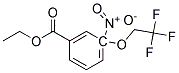 3-NITRO-3-(2,2,2-TRIFLUOROETHOXY)-BENZOIC ACID ETHYL ESTER 结构式