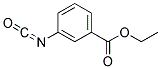 3-ISOCYANATOBENZOIC ACID ETHYL ESTER 结构式